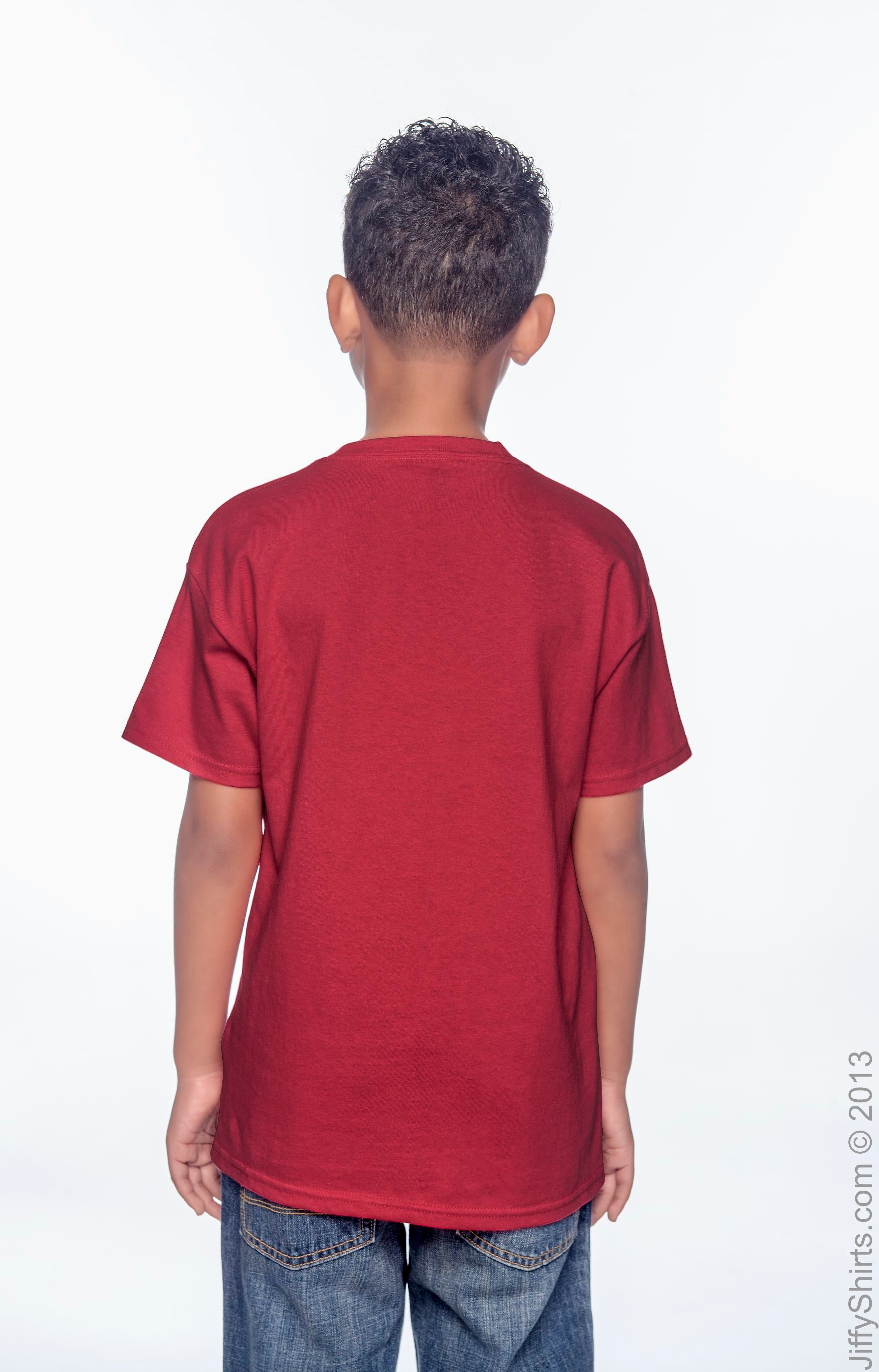 Youth Short Sleeve Essential-T - Deep Red
