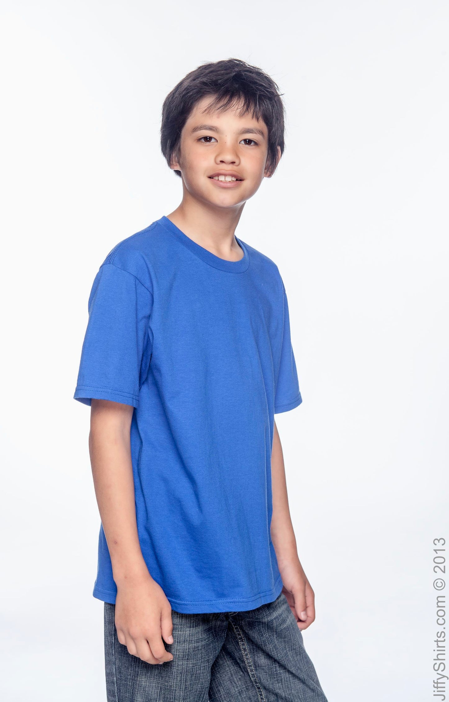 Youth Lightweight T-Shirt - Royal Blue