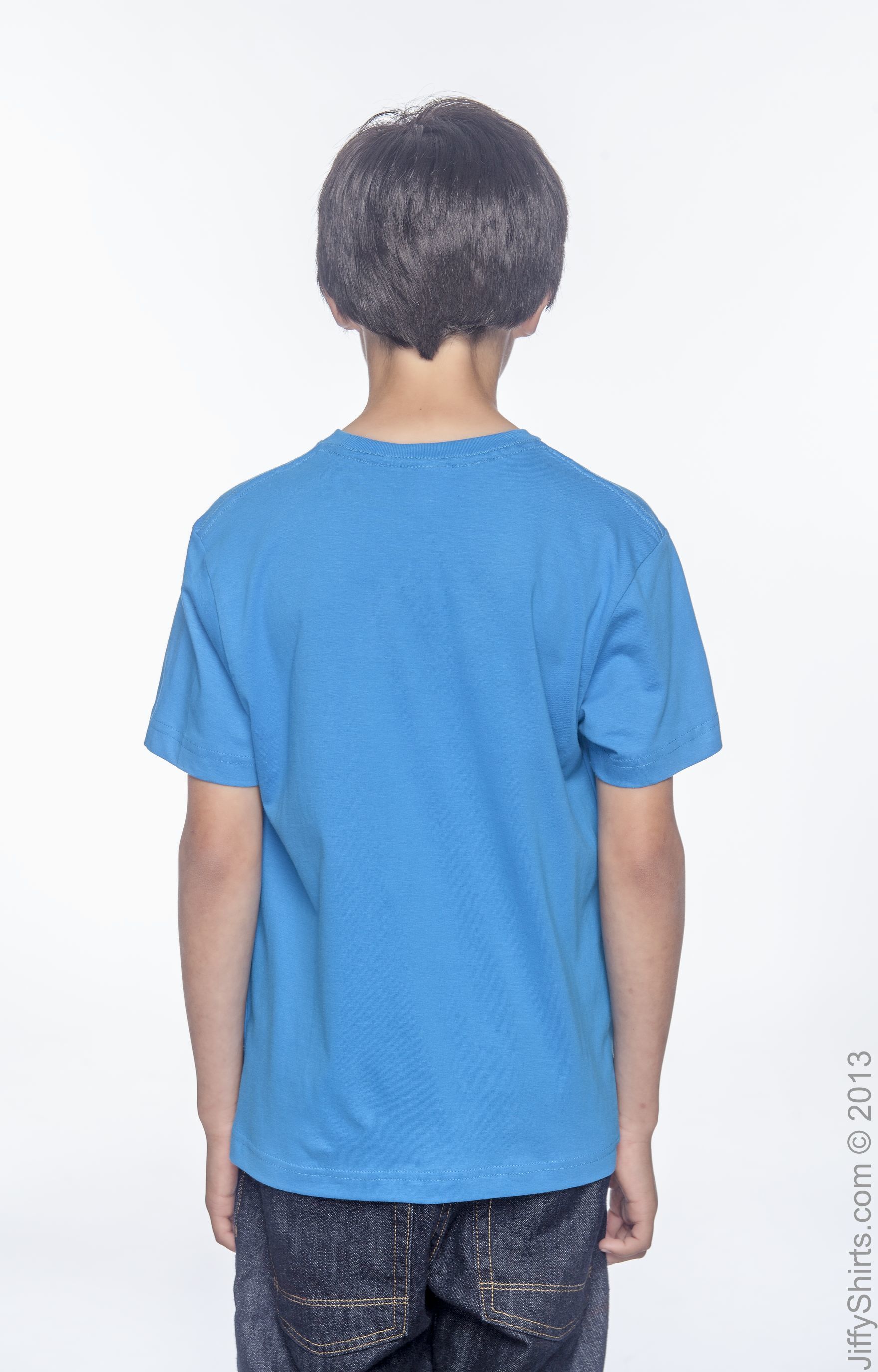 Youth Fine Jersey T-Shirt - Cobalt