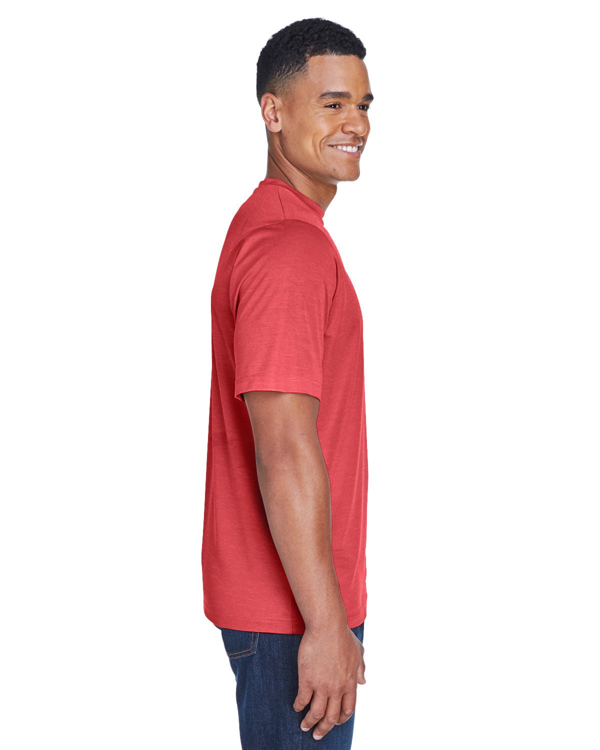 Men's Sonic Heather Performance T-Shirt - Sport Red Heather