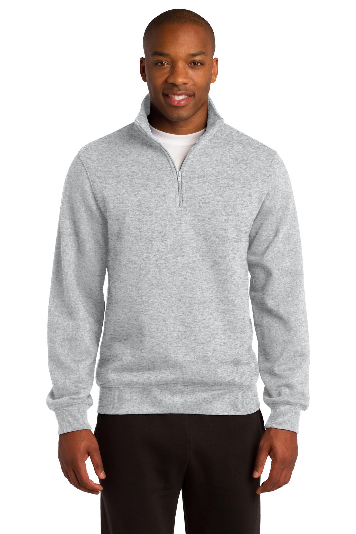 1/4-Zip Sweatshirt - Athletic Heather