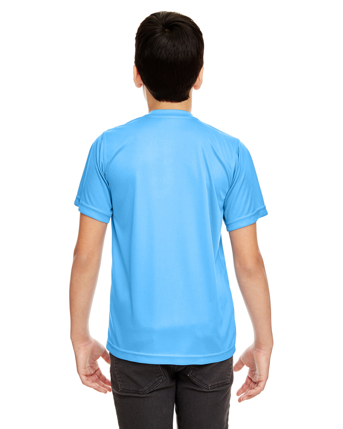 Youth Cool & Dry Sport Performance Interlock T-Shirt - Columbia Blue