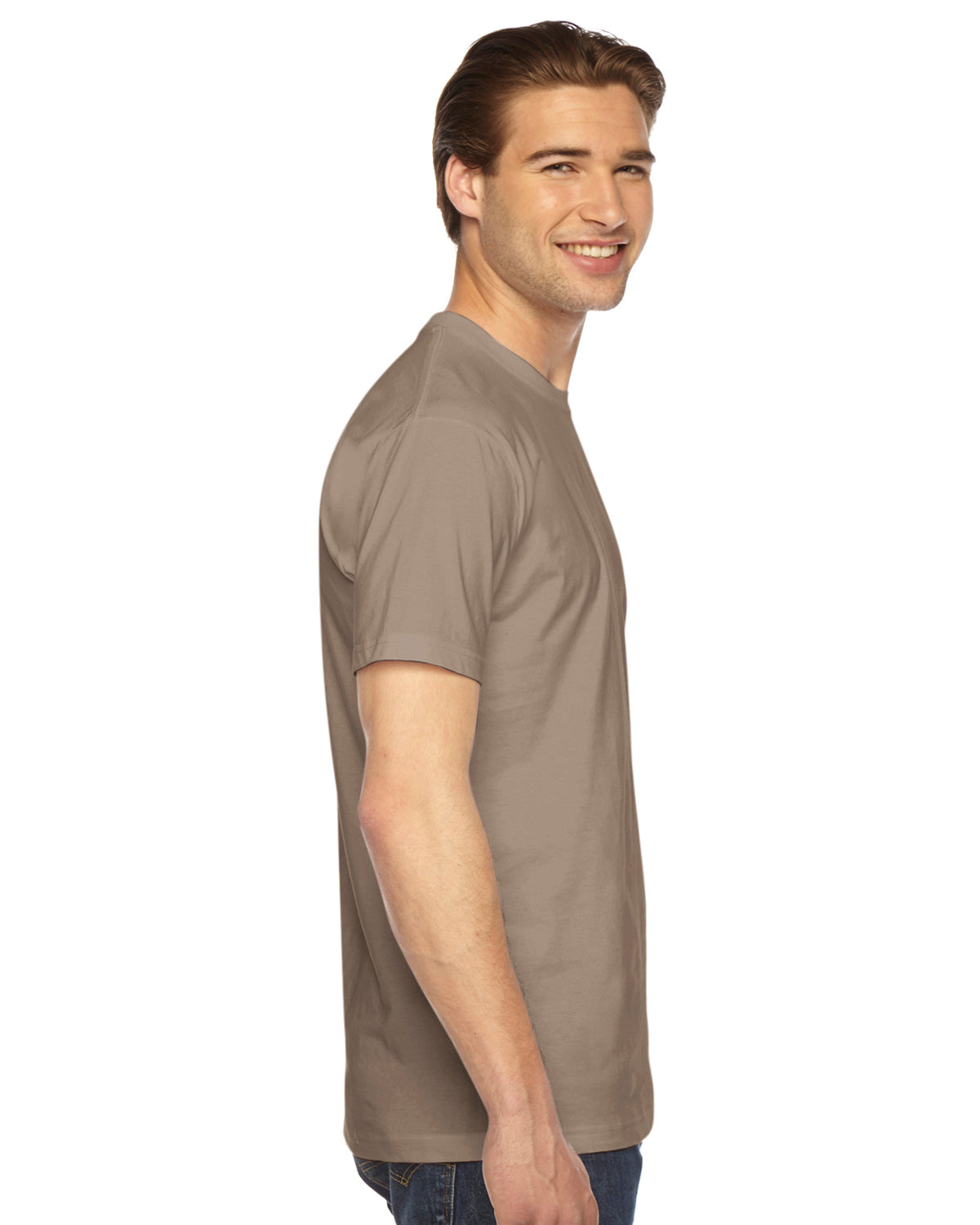Unisex Fine Jersey Short-Sleeve T-Shirt - Army
