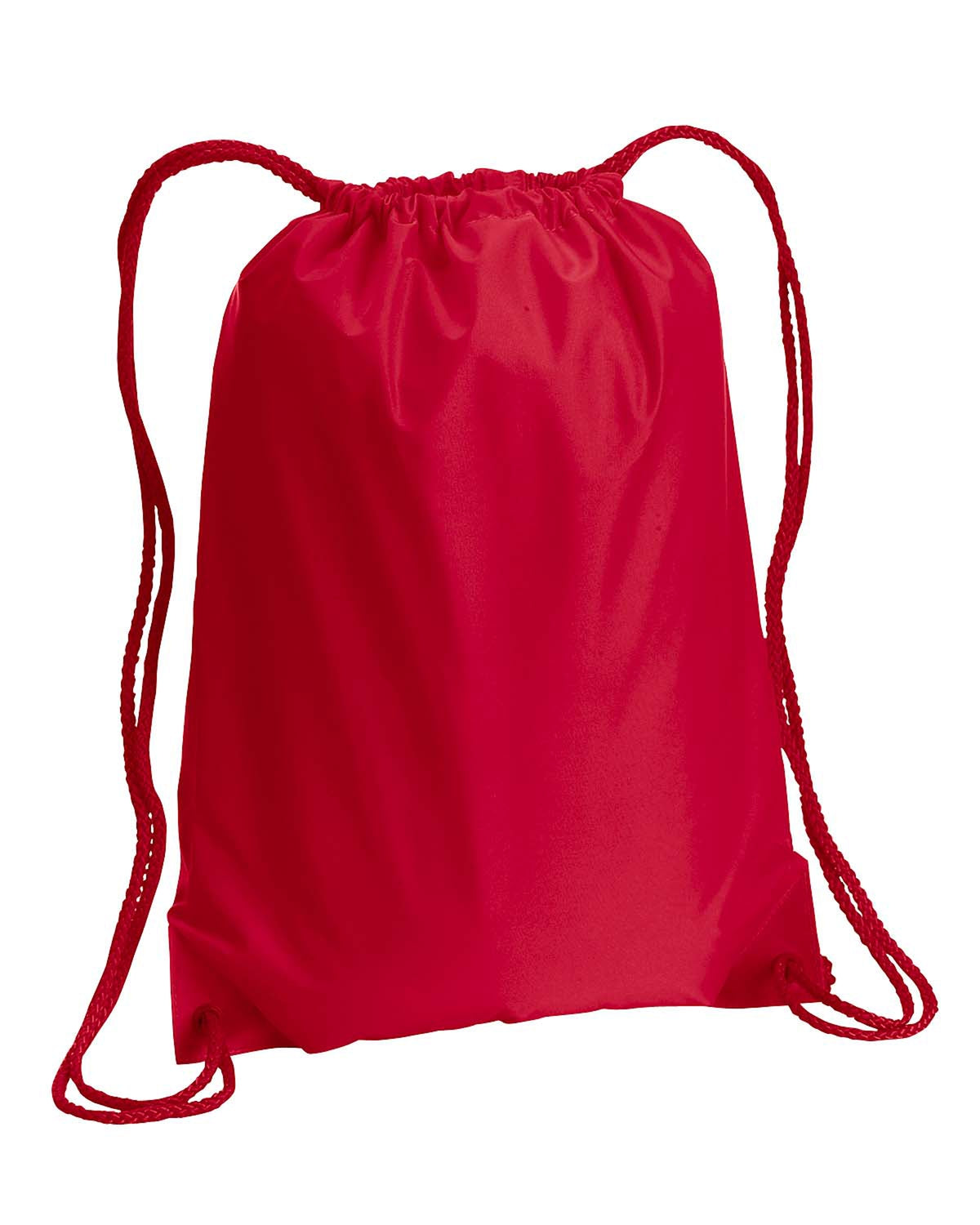 Boston Drawstring Backpack - Red