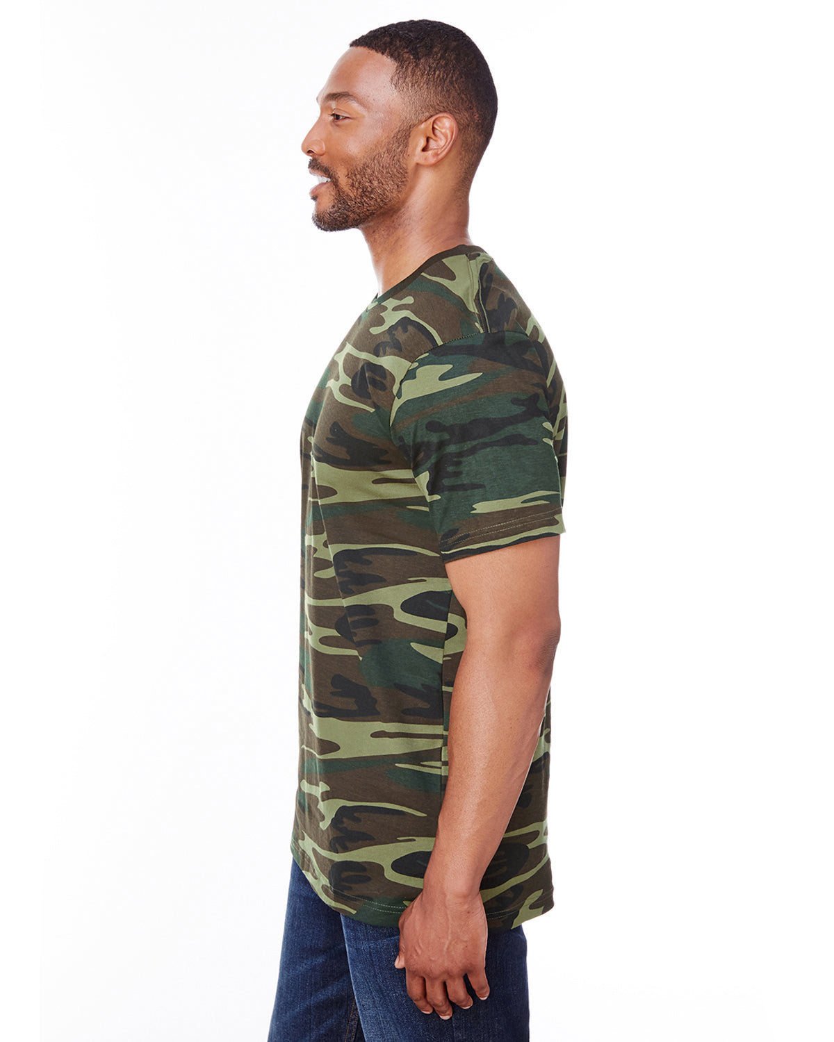 Camo T-Shirt - Green Woodland
