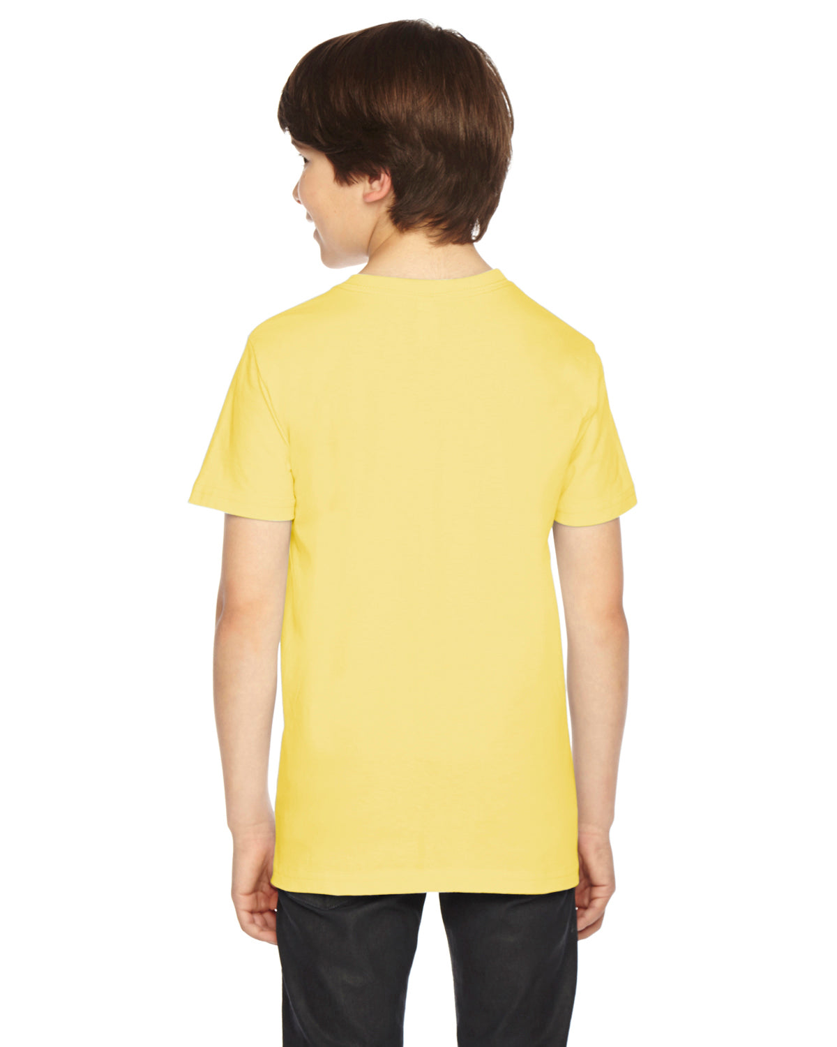 Youth Fine Jersey Short-Sleeve T-Shirt - Lemon