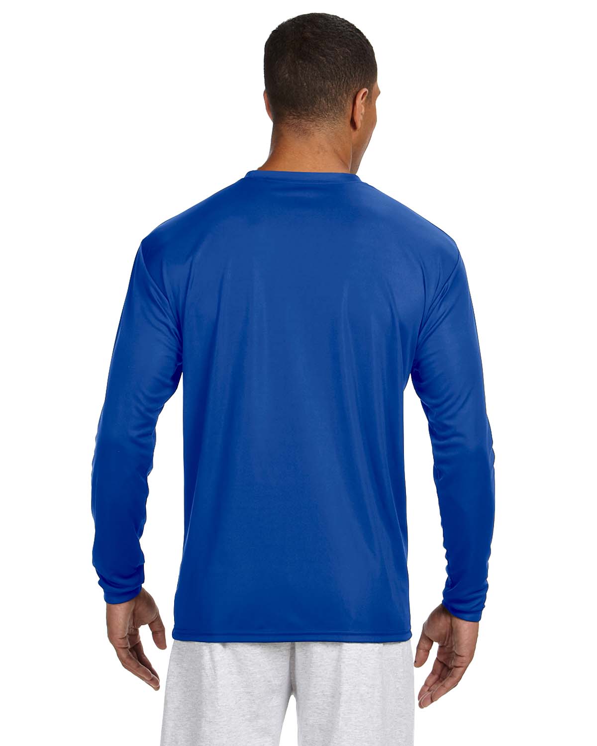 Men's Cooling Performance Long Sleeve T-Shirt - Royal