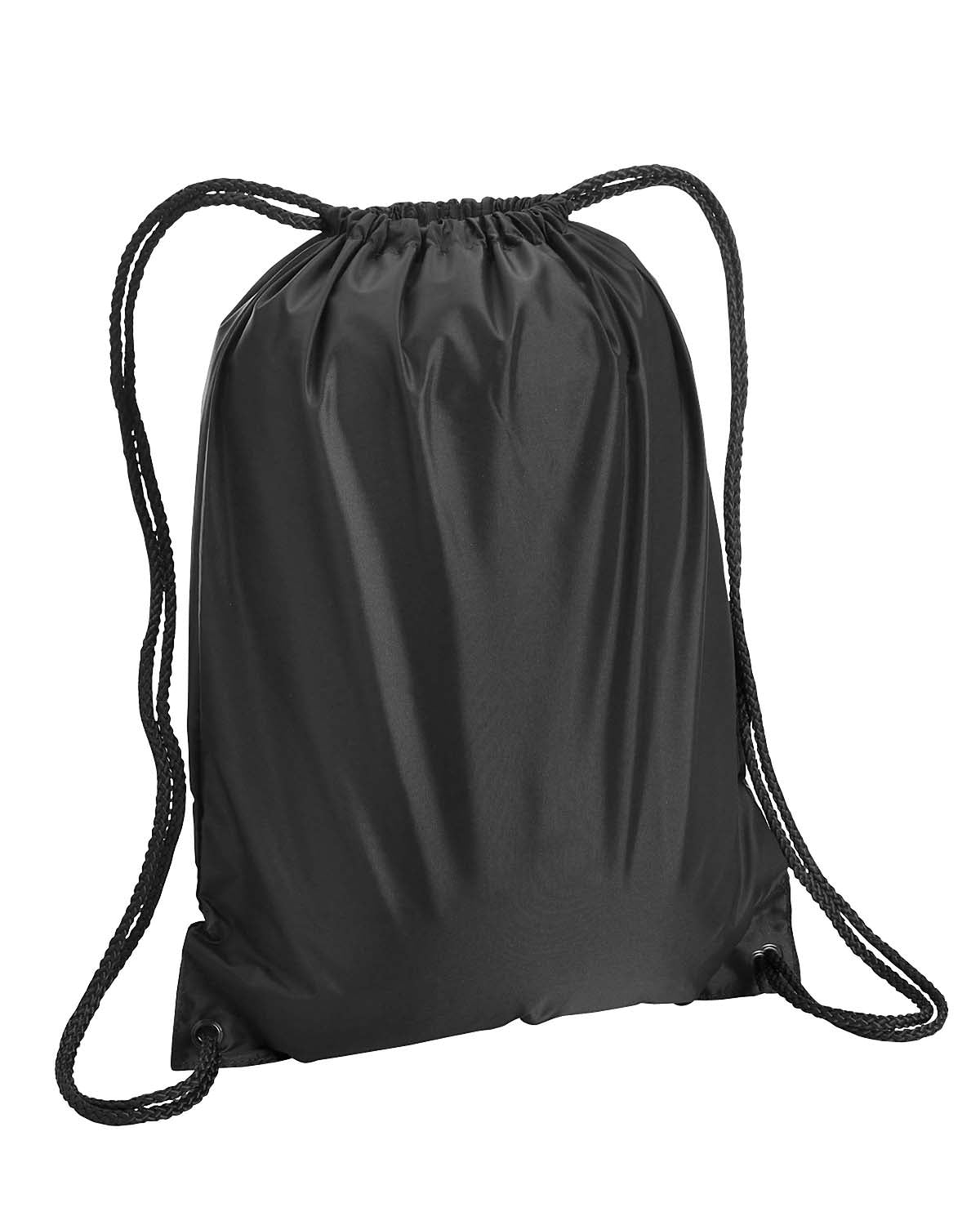 Boston Drawstring Backpack - Black