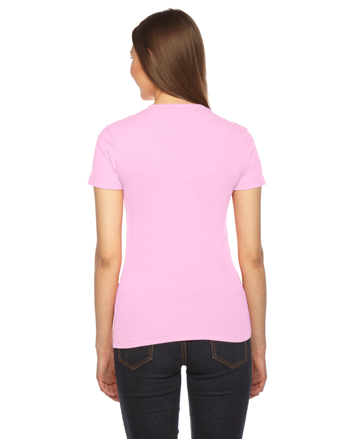 Women's Fine Jersey Short-Sleeve T-Shirt - Pink