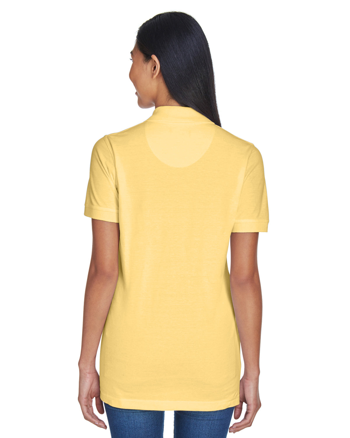 Women's Classic Piqué Polo - Yellow