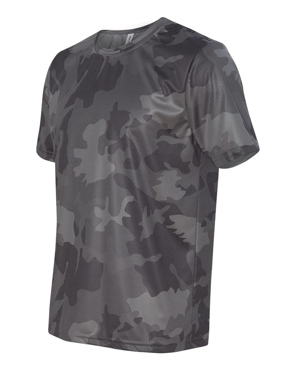 Unisex Performance Short-Sleeve T-Shirt - Sport Graphite Laser Camo