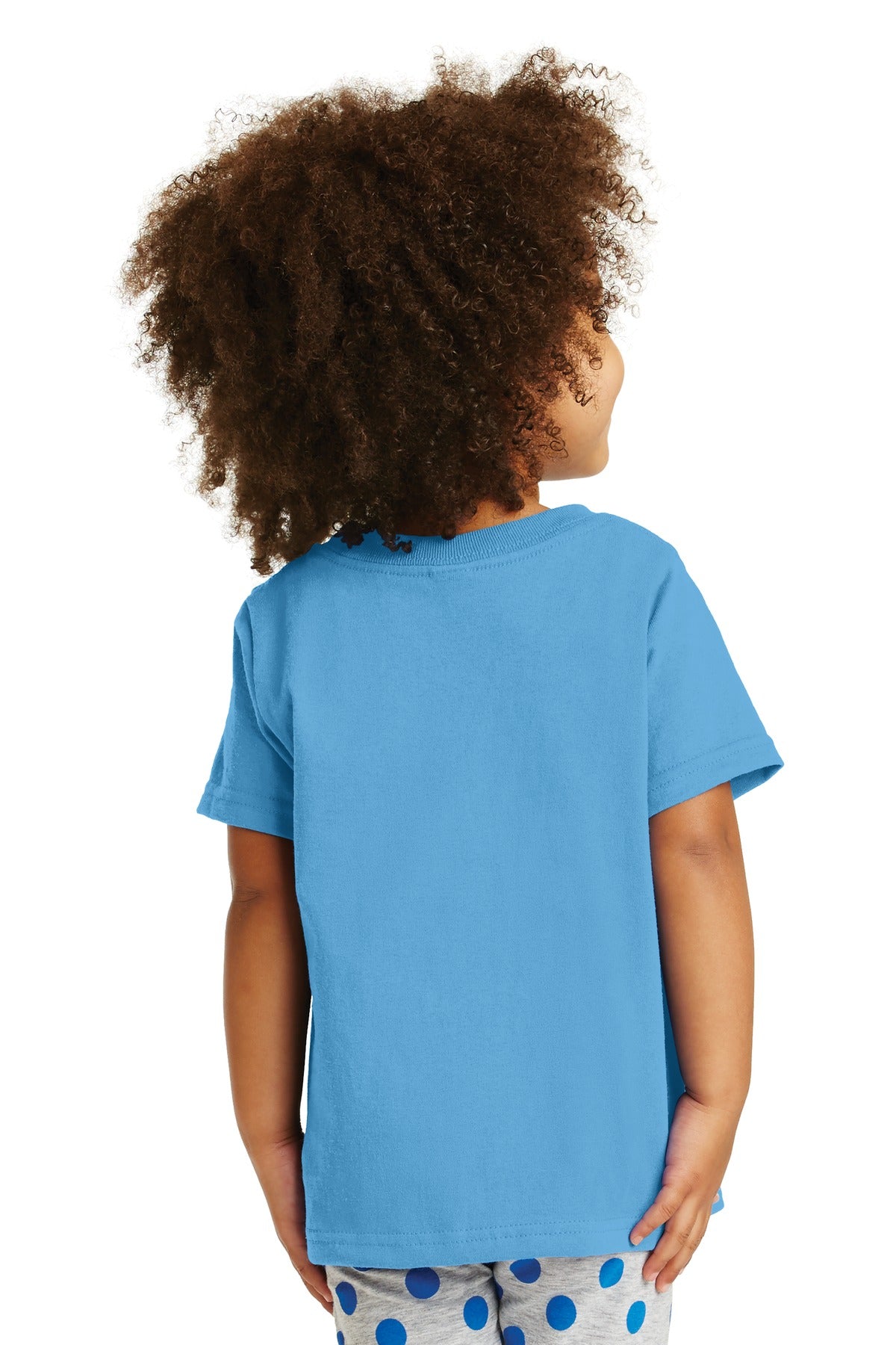 Toddler Core Cotton Tee - Aquatic Blue
