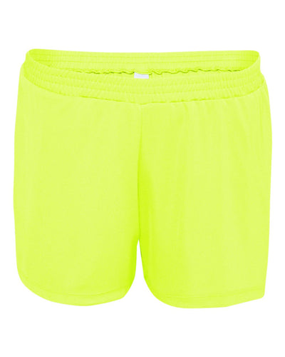 Women's Race Shorts - Sport Safety Yellow