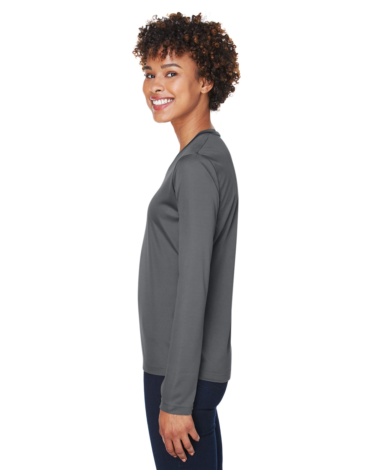 Women's Zone Performance Long-Sleeve T-Shirt - Sport Graphite