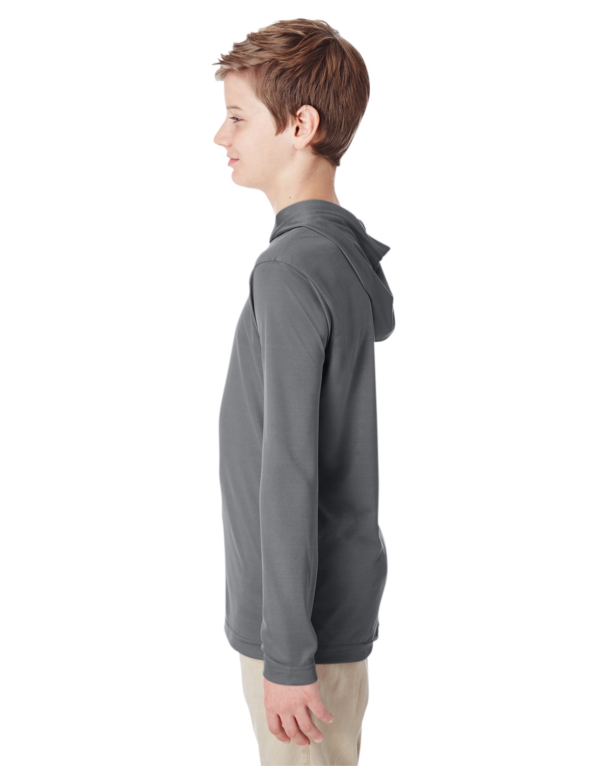 Youth Zone Performance Hoodie - Sport Graphite