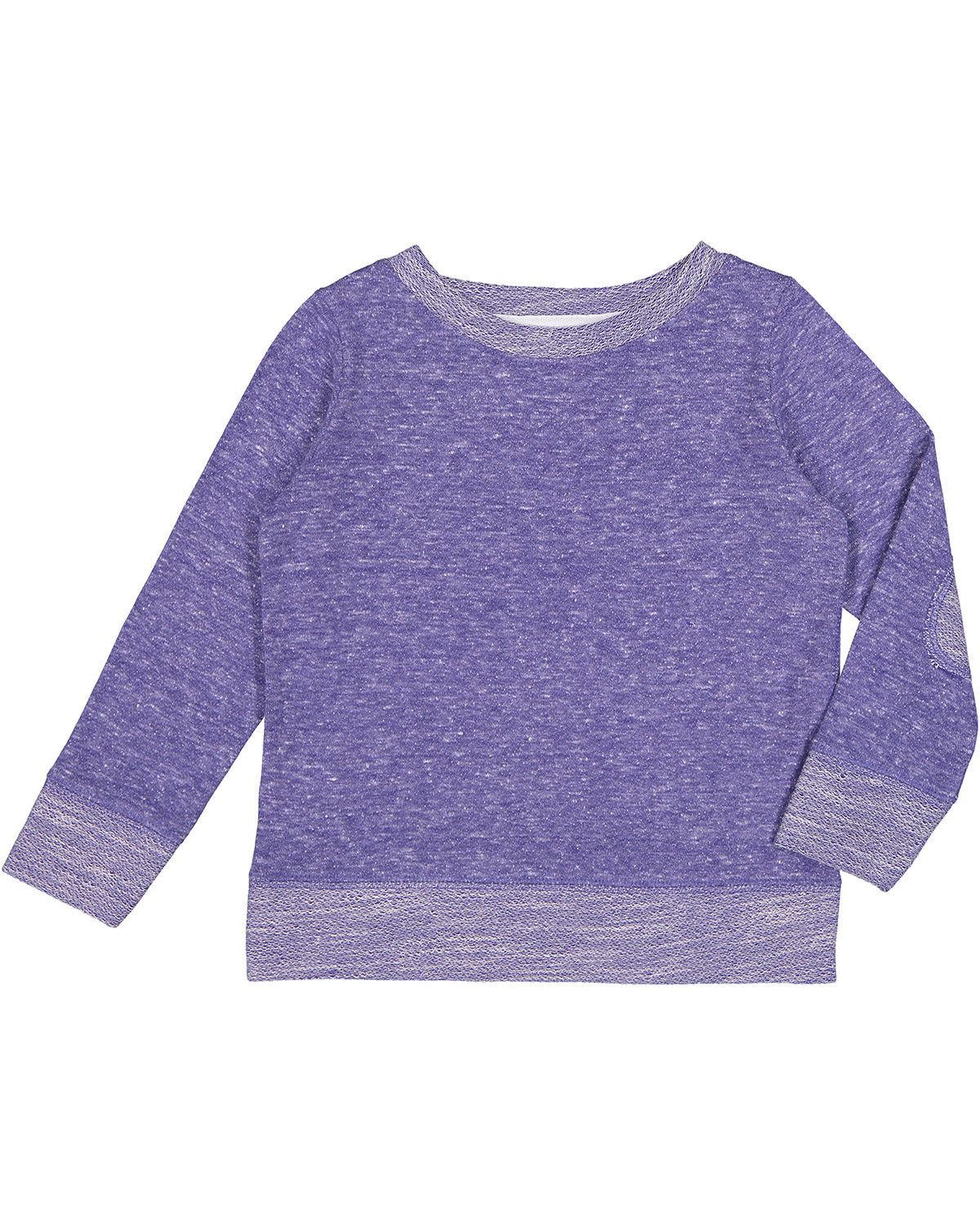 Toddler Harborside Melange French Terry Crew - Purple Melange