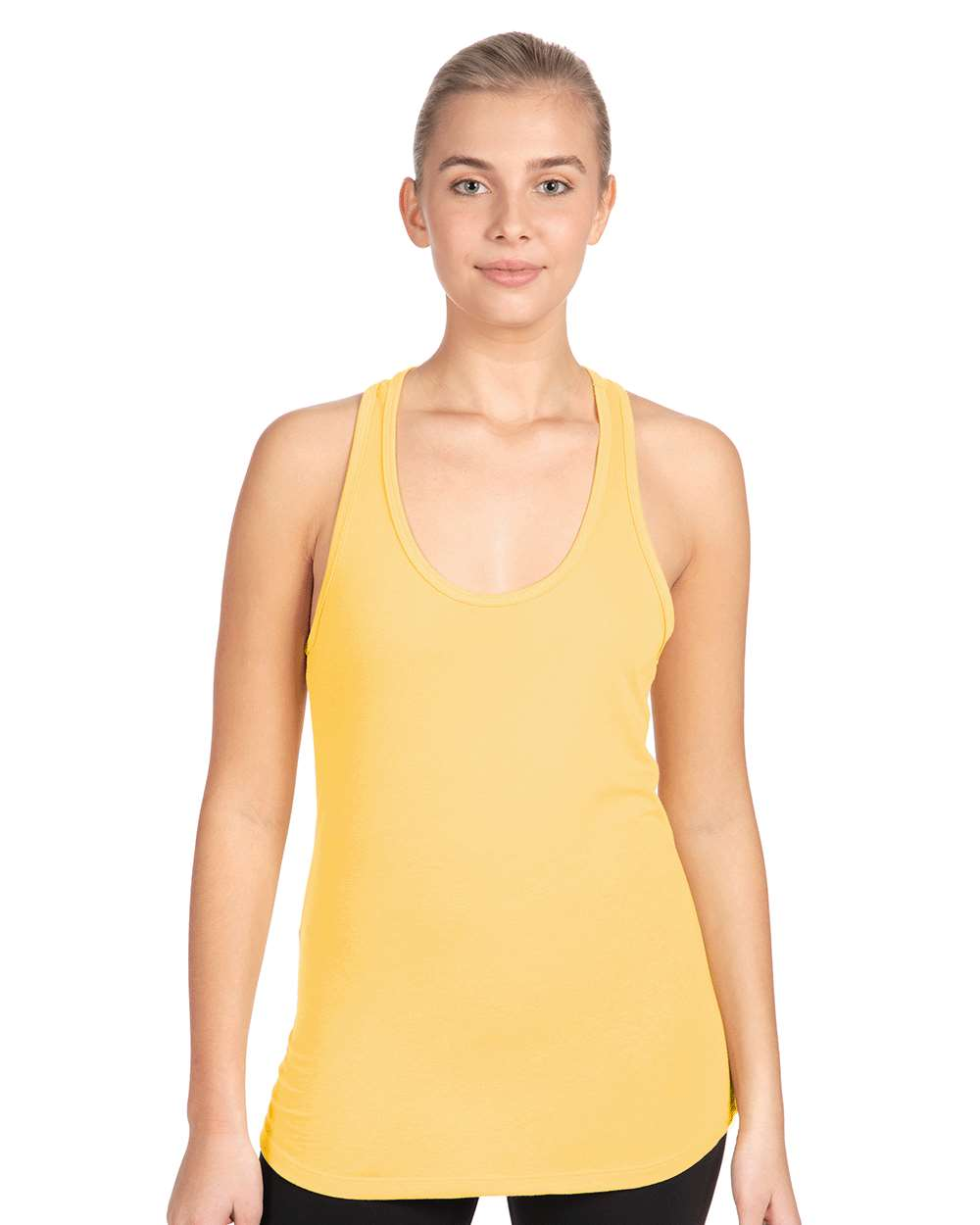 Women's Ideal Racerback Tank - Banana Cream