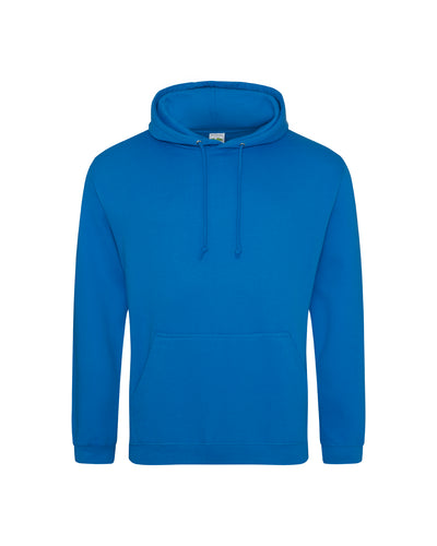 Unisex 80/20 Midweight College Hoodie - Sapphire Blue