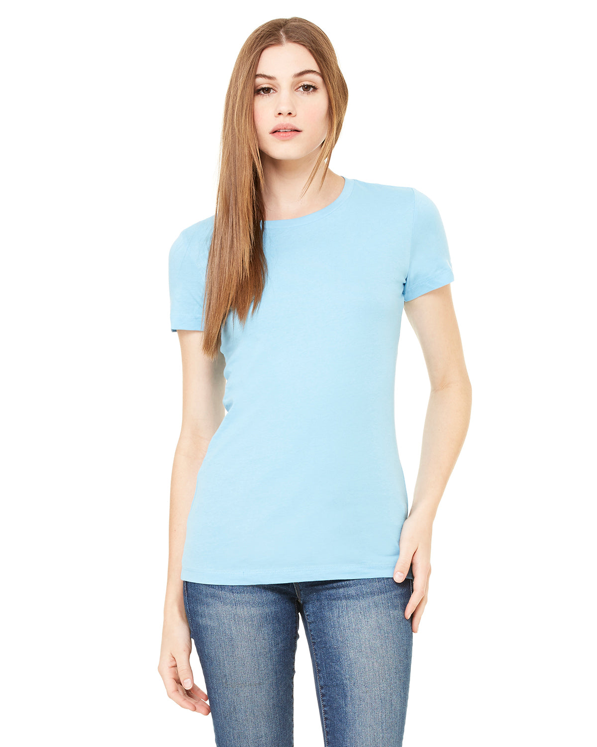 Women's Junior Fit Favorite T-Shirt - Ocean Blue