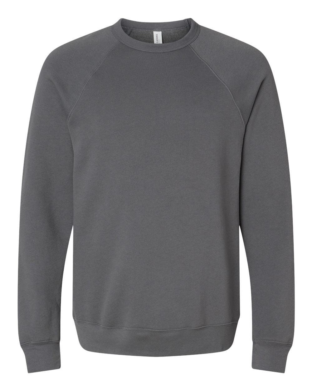 Unisex Sponge Fleece Raglan Sweatshirt - Asphalt