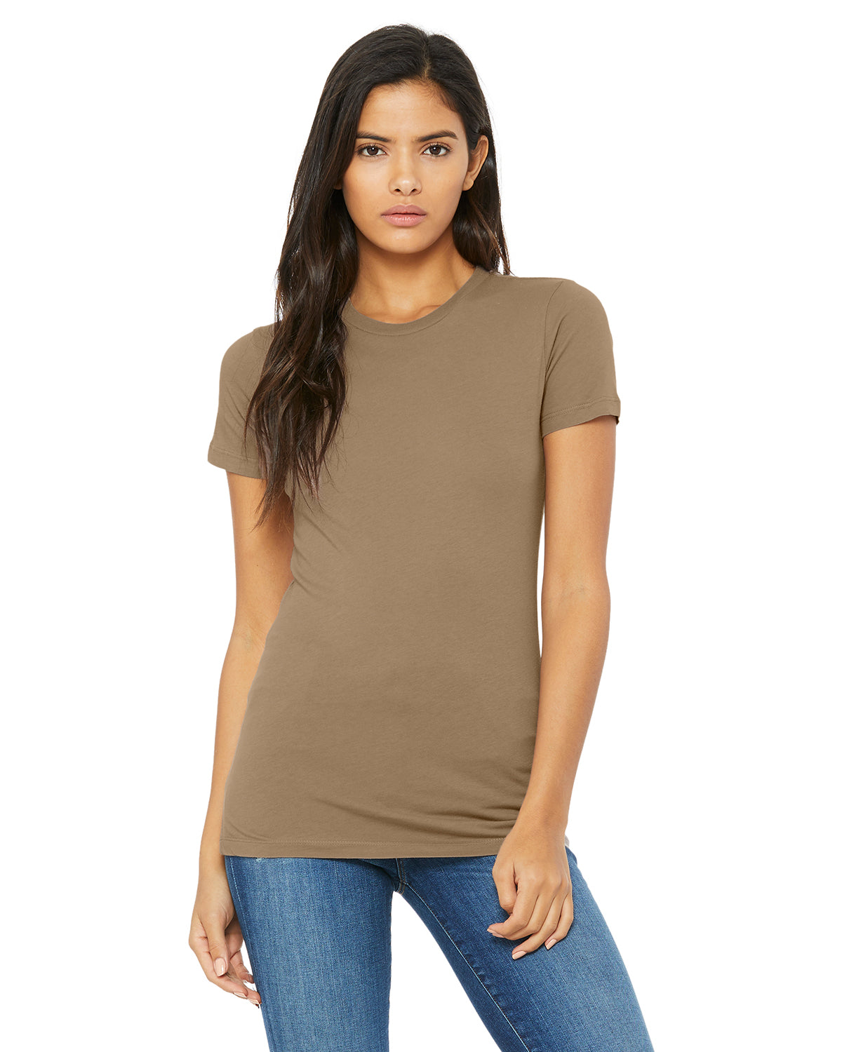 Women's Junior Fit Favorite T-Shirt - Pebble Brown