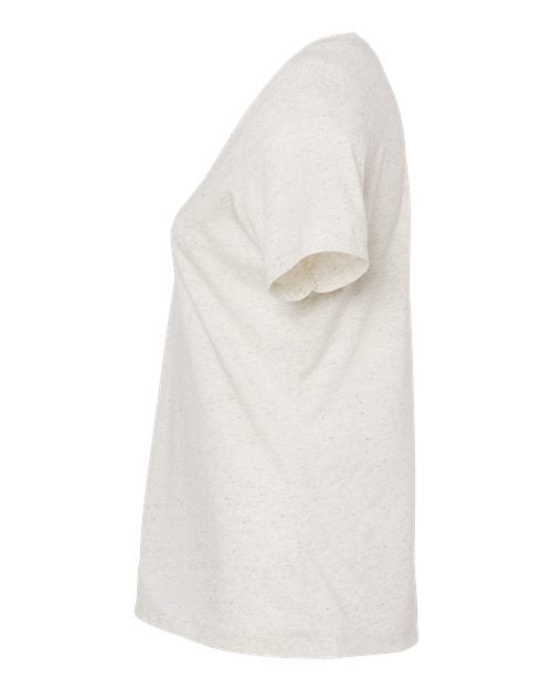 BELLA + CANVAS 6415 Oatmeal Triblend — direct side