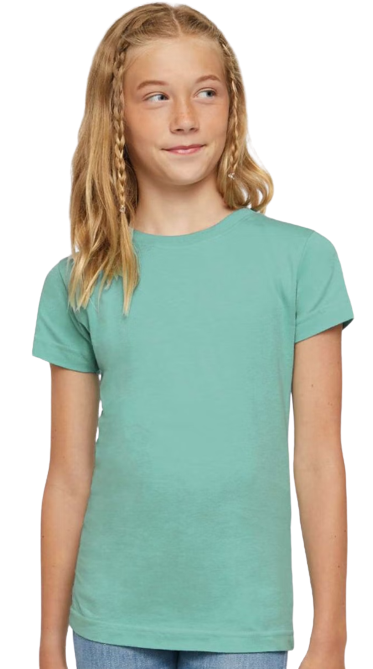 Girls' Fine Jersey T-Shirt - Saltwater