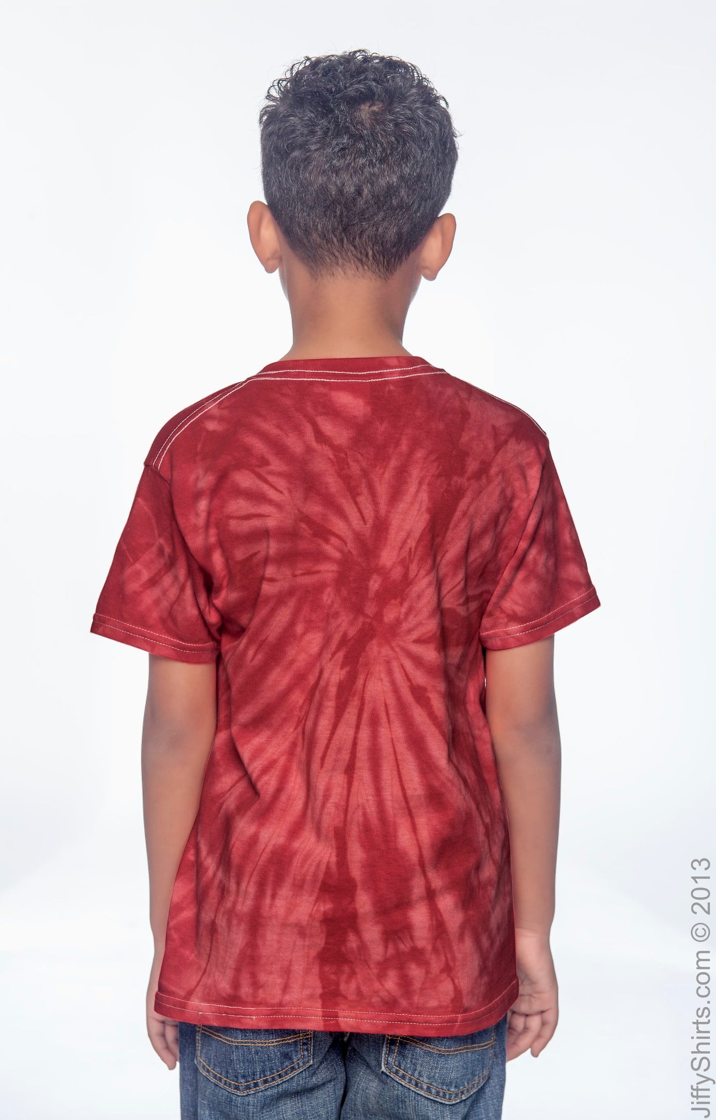 Youth 100% Cotton Spider T-Shirt - Spider Red