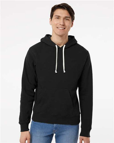 J. America 8871 Black Solid — on model front