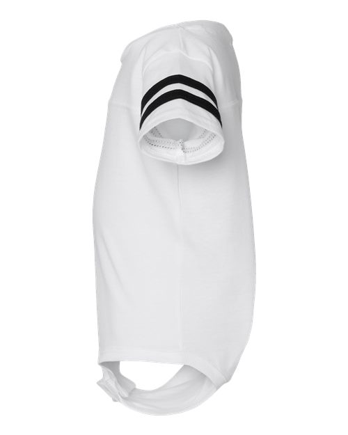 Rabbit Skins 4437 White Solid/ Black — direct side