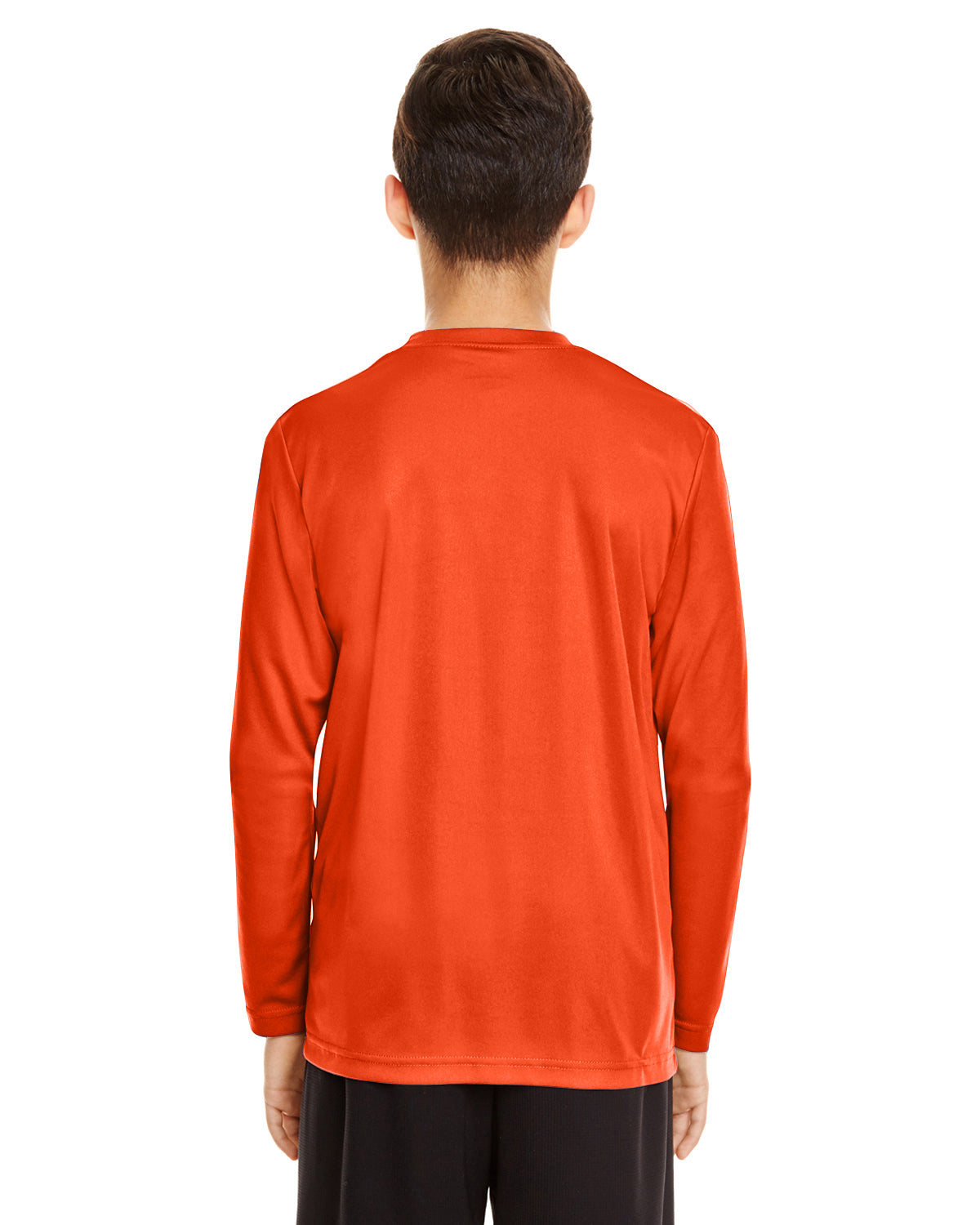 Youth Zone Performance Long-Sleeve T-Shirt - Sport Orange