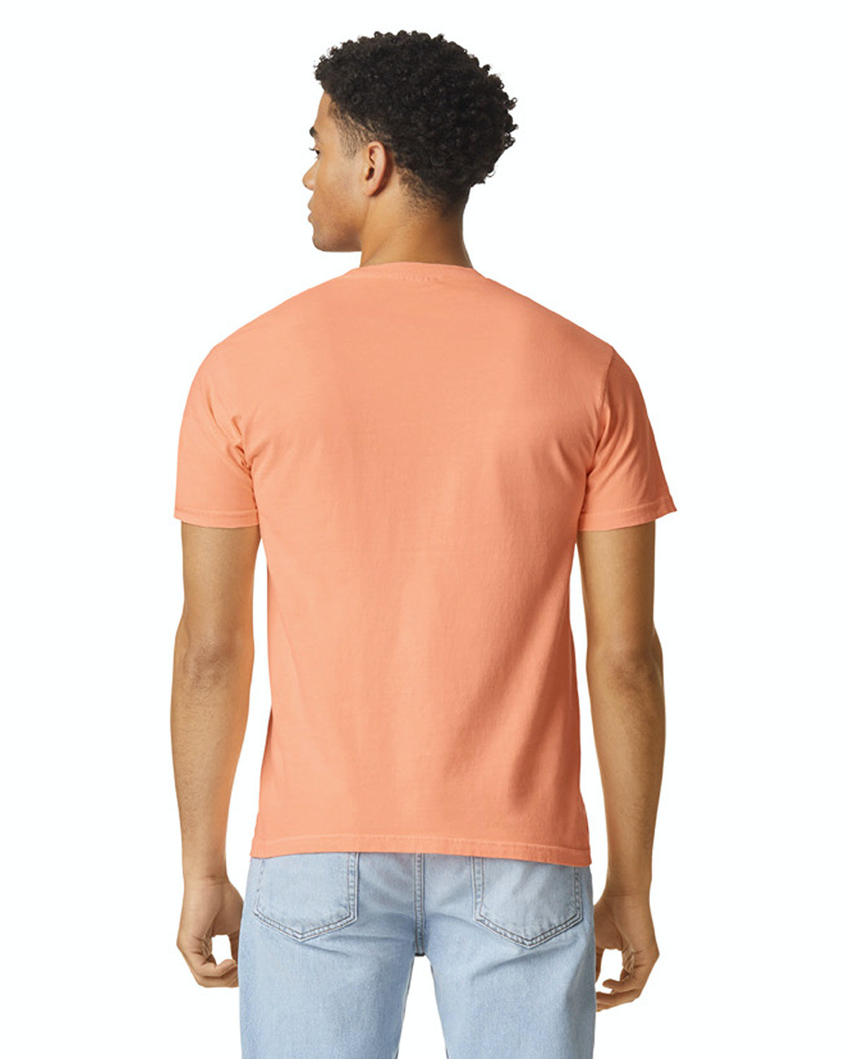 Unisex Heavyweight RS T-Shirt - Neon Cantaloupe