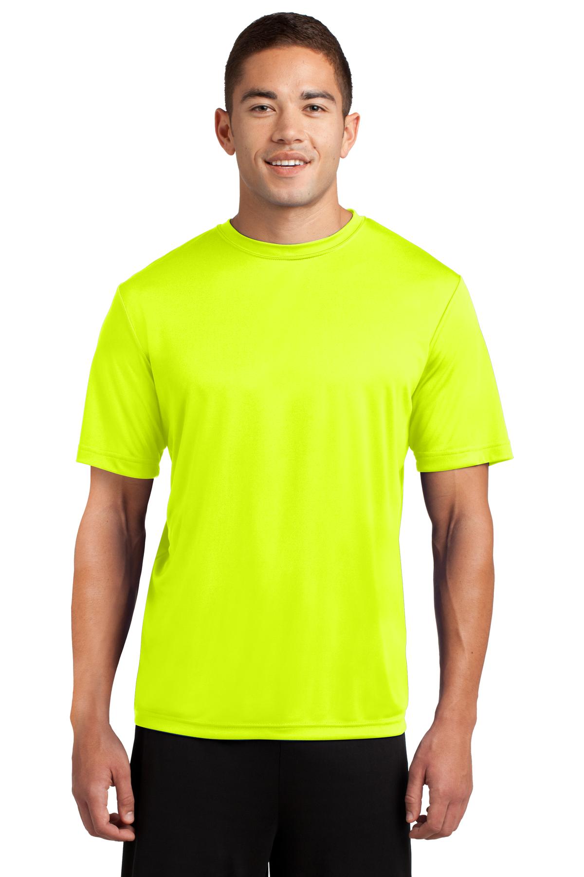 Unisex Tall PosiCharge Competitor Tee - Neon Yellow