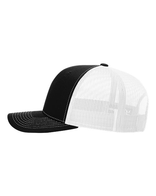 Richardson 112 Black/ White — direct side