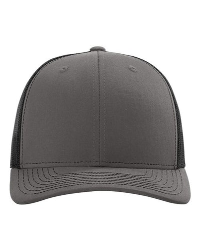 Richardson 112 Charcoal/ Black — front