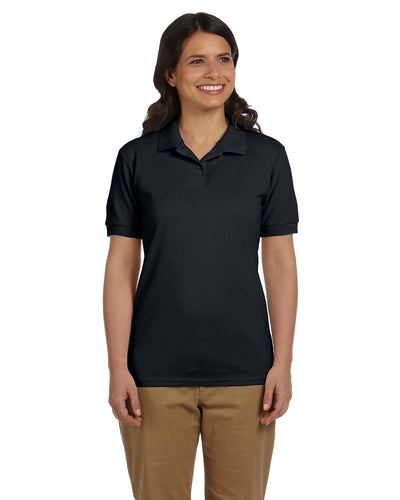 Women's Piqué Polo - Black