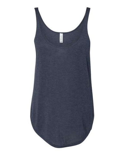 BELLA + CANVAS 8802 Heather Navy — front