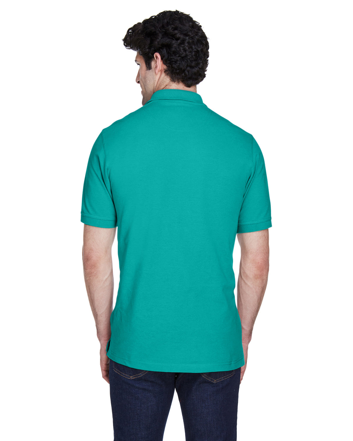 Men's Classic Piqu�� Polo - Jade