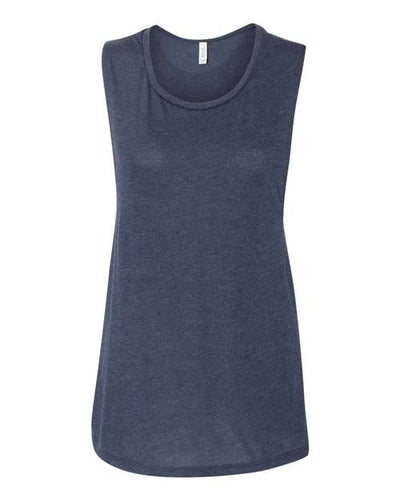 BELLA + CANVAS 8803 Heather Navy — front