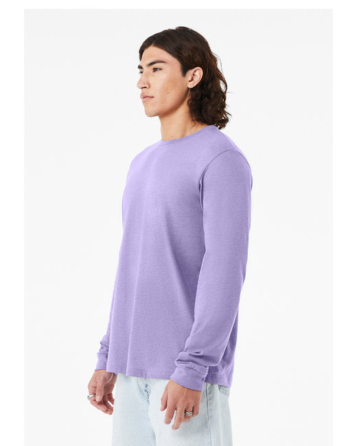Unisex Jersey Long-Sleeve T-Shirt - Heather Dark Lavnder