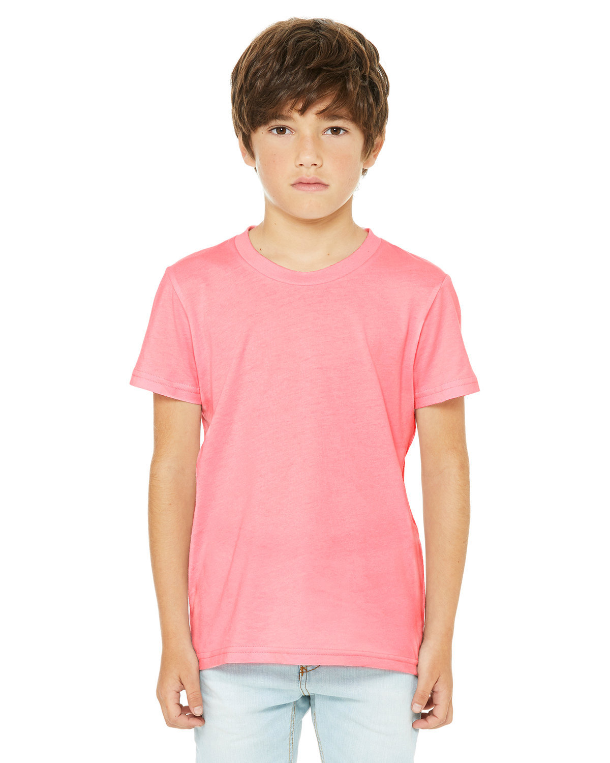 Youth Jersey T-Shirt - Neon Pink