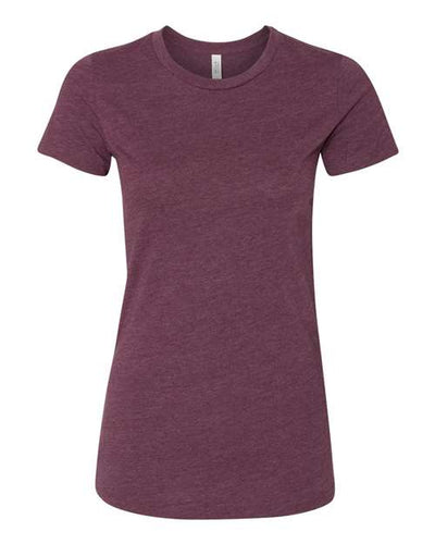 BELLA + CANVAS 6004 Heather Maroon — front