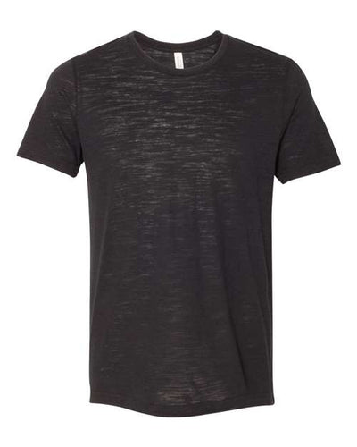 BELLA + CANVAS 3650 Solid Black Slub — front