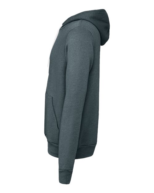 BELLA + CANVAS 3719 Heather Slate — direct side