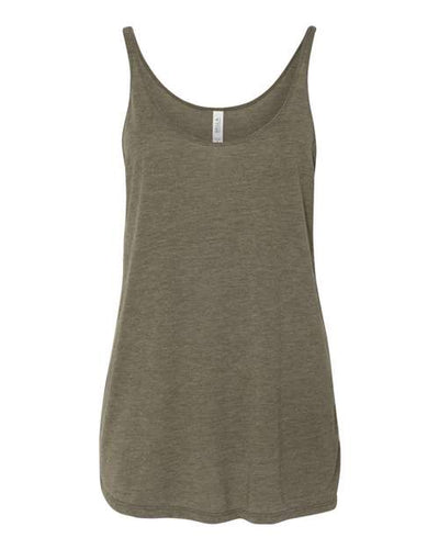 BELLA + CANVAS 8838 Heather Olive — front
