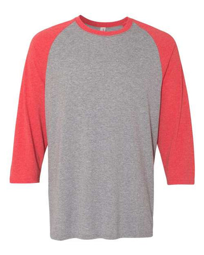 JERZEES 601RR Oxford/ Fiery Red Heather — front