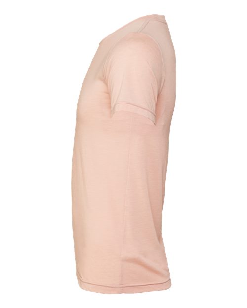 BELLA + CANVAS 3413 Peach Triblend — direct side