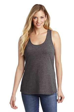 Women's V.I.T. Gathered Back Tank - Heather Charcoal