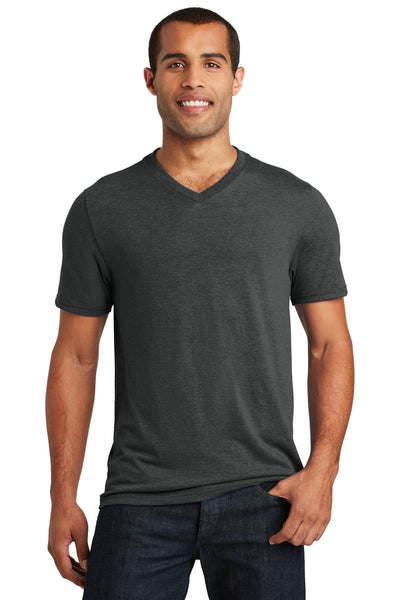 Unisex Perfect Tri V-Neck Tee - Black Frost
