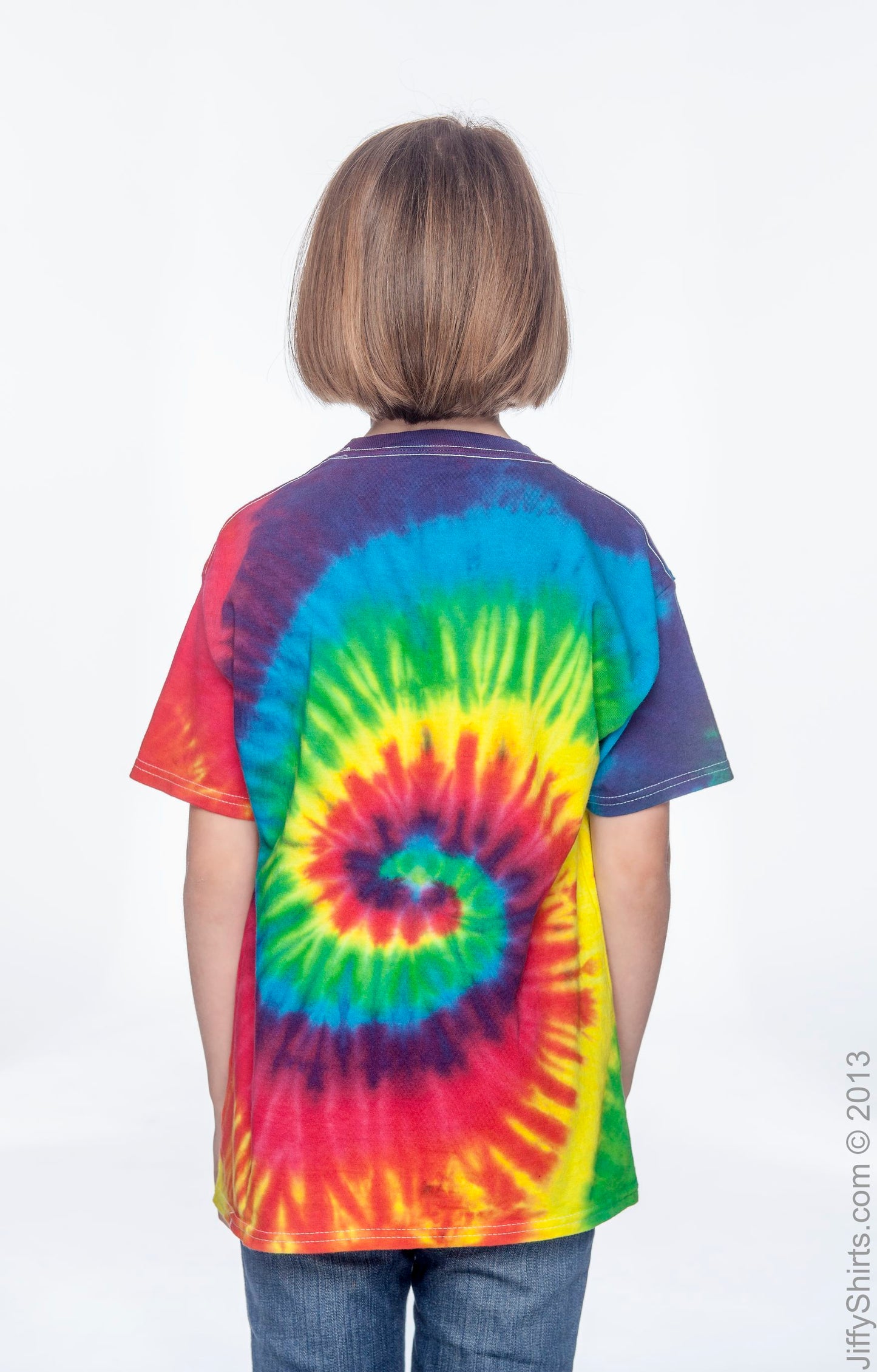Youth 100% Cotton T-Shirt - Reactive Rainbow